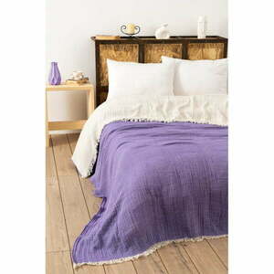 lila ágytakaró kép