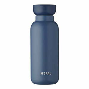 Sötétkék rozsdamentes acél ivópalack 350 ml Nordic denim – Mepal kép