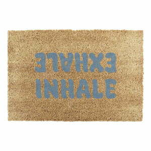 Kókuszrost lábtörlő 40x60 cm Inhale Exhale – Artsy Doormats kép