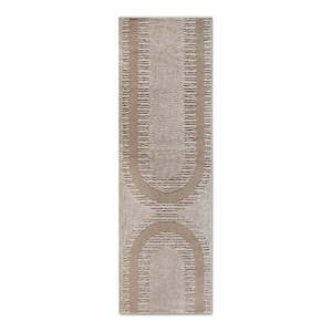 Bézs futószőnyeg 80x240 cm Bartoux Beige – Elle Decoration kép