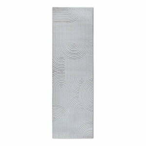 Krémszínű futószőnyeg 80x240 cm Chappe Cream White – Elle Decoration kép