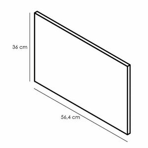 Oldalsó panel Adele 360x564 szürke Mat kép