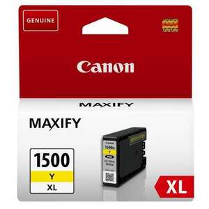 Canon PGI-1500XL sárga patron, 900 oldal, MB2050, MB2350, MB2750 kép