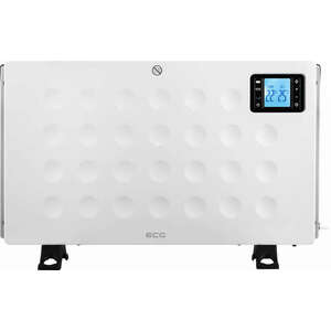 Elektromos padlókonvektor EKG TK 2080 DR fehér, 2000 W, 3 fokozat, termosztát, LCD kép