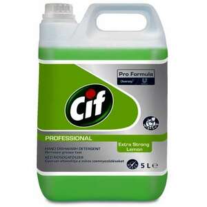 Cif Professional Dishwash extra strong lemon folyékony kézi mosogatószer 5l kép