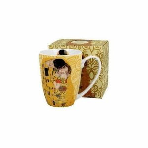 Porcelánbögre, Klimt dobozban, 350ml, Klimt: The Kiss kép