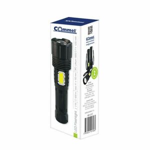 Commel LED zseblámpa, 600lm, tölthető kép