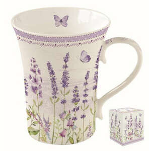 R2S.1461LAVF Porcelánbögre 360ml, dobozban, Lavender Field kép