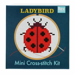 Kreatív készlet Cross-stitch Kit Ladybird – Rex London kép