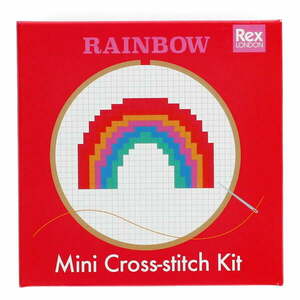 Kreatív készlet Cross-stitch Kit Rainbow – Rex London kép