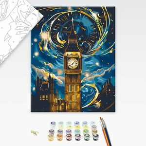 Festés számok szerint mágikus Big Ben kép