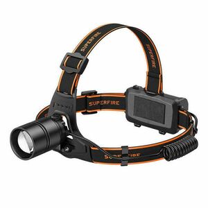 Headlight Superfire HL71, 500lm, USB kép