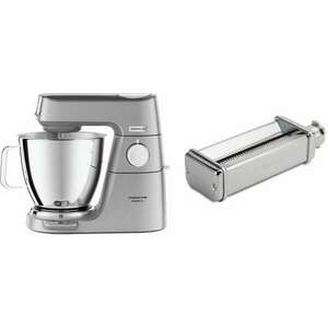 Kenwood KVL85.224SI Titanium Chef Baker XL konyhai robotgép ezüst + KAX 984 ME tésztakészítő kép