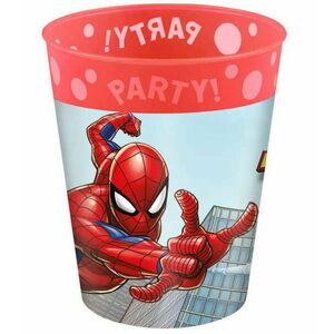 Pókember Crime Fighter micro prémium műanyag pohár 250 ml kép