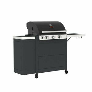 Barbecook BC-GAS-2037 Stella 3221 gázgrill, tárolóval, oldalégővel, gázpalack tárolóval, 174x59x119cm kép