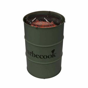 Barbecook BC-CHA-1022 Edson faszenes grillhordó, zöld, 47, 5cm átmérő kép