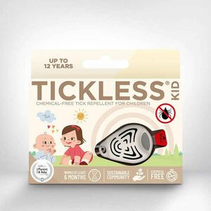 Tickless Kid ultrahangos kullancsriasztó babáknak és kisgyerekeknek Beige kép