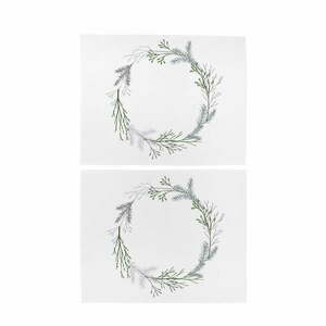 Textil tányéralátét szett 2 db-os 35x45 cm Christmas Twigs – Butter Kings kép