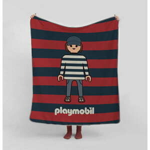 Mikroszálas gyerek takaró 130x130 cm Stripes – Playmobil kép