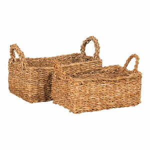 Tengerifű tárolókosár szett 2 db-os 32x23x13 cm Morella – House Nordic kép