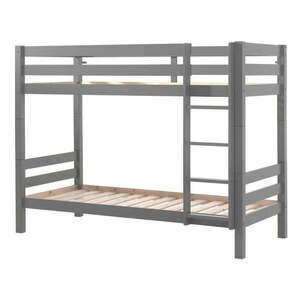 Szürke emeletes gyerekágy 90x200 cm Pino - Vipack kép