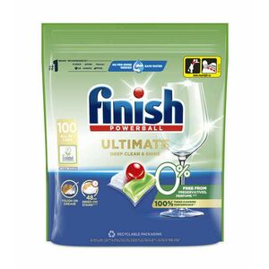 Finish Ultimate All in 1 0% Mosogatógép kapszula 100db kép