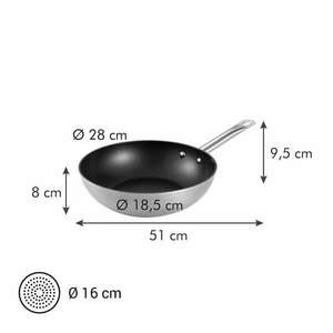 Tescoma GrandCHEF wok ø 28 cm kép