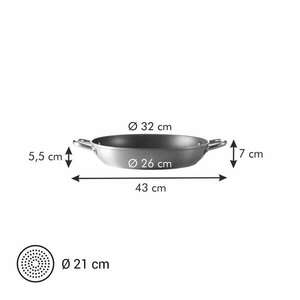 Tescoma GrandCHEF Serpenyő ø 32 cm, kétfülű kép