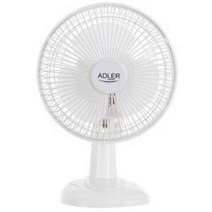 Csomagolássérült! - Adler AD 7301 asztali Ventilátor 30W - Fehér kép