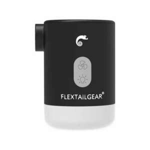 Flextail MAX PUMP 2PRO elektromos légszivattyú, ultrakönnyű, 4 az 1-ben matracok felfújásához/leeresztéséhez, IP55 vízálló, többfunkciós, hordozható, USB töltés, LED zseblámpa, 3600 mAh akkum kép