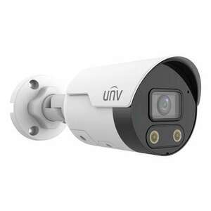 IP kamera 2 MP, fehér fény és Smart IR 30M, 2, 8 mm-es lencse, mikrofon és hangszóró, IP67, PoE - UNV - IPC2122LE-ADF28KMC-WL kép