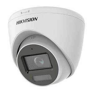 Dual Light – 3K analóg kamera, 2, 8 mm-es objektív, IR 40m, WL 20m, TVI/AHD/CVI/CVBS, mikrofon. - HIKVISION kép