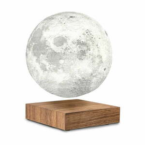 Barna LED asztali lámpa (magasság 14 cm) Moon – Gingko kép