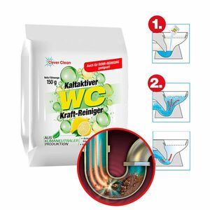 Clever Clean WC tisztító hab, 7x 150 g kép