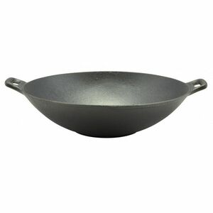 Öntöttvas wok 36.6 cm kép