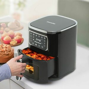 Olaj nélküli fritőz - 220-240 V - 1450W - 5 L - érintőgombos kép