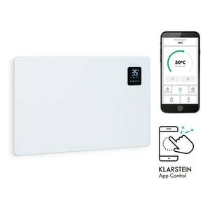 Klarstein Bansin Smart 1500, konvektor, 1500 W, vezérlés applikáción keresztül kép