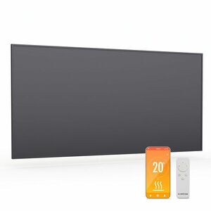 Klarstein Wonderwall Smart Infravörös hősugárzó, 60 x 120cm, Applikáció, 770 W, Heti időzítő, IP24 kép