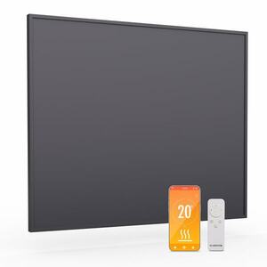 Klarstein Wonderwall Smart Infravörös hősugárzó | 60x60 cm | Applikáció | 360 W | Heti időzítő | IP24 kép