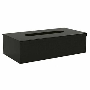 SAPHO XP009B X-kör alakú papírzsebkendő-adagoló 25 x 13 x 7, 3 cm, fekete kép