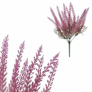 Mesterséges virág Heather lila, 35 cm kép