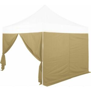 Pavilon oldalfal INSTENT® PRO 3 x 3 m Champagne kép