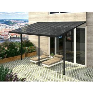 ROJAPLAST Napellenző pergola BRUCE J Szürke 618 x 305 cm kép