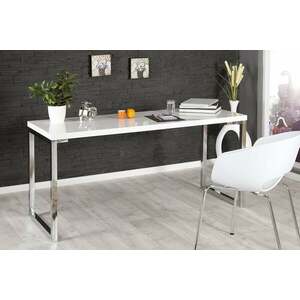 WHITE DESK fehér íróasztal 160cm kép