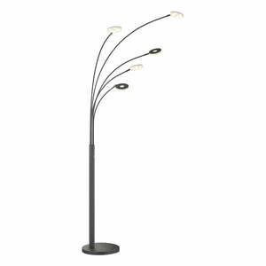 Fekete LED dimmelhető állólámpa (magasság 225 cm) Dent – Fischer & Honsel kép