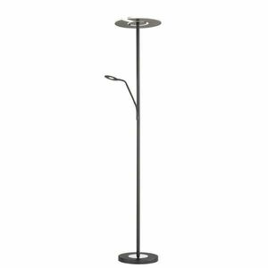 Fekete LED dimmelhető állólámpa (magasság 180 cm) Dent – Fischer & Honsel kép