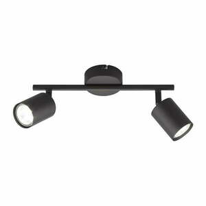 Fekete fém LED spotlámpa 8x30 cm Vano – Fischer & Honsel kép