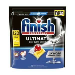 Finish Ultimate All in 1 Lemon Mosogatógép kapszula 120db kép