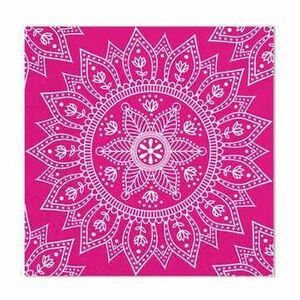 Mandala Fuchsia White szalvéta 20 db-os, 33x33 cm FSC kép