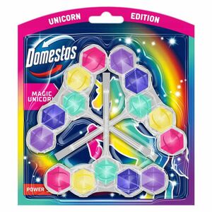 Domestos Power5 WC frissítő blokk Magic Unicorn (3x50g) kép